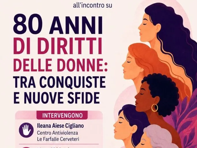UDI Cerveteri e Ladispoli: appuntamento venerdì su 80 anni di diritti delle donne e nuove sfide