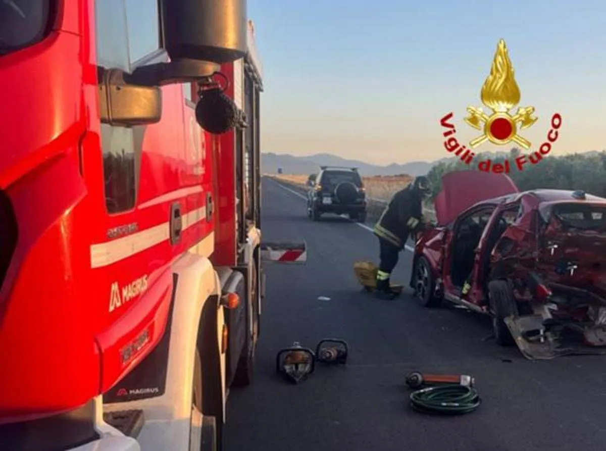 Incidente a Cagliari, un morto e due feriti gravi