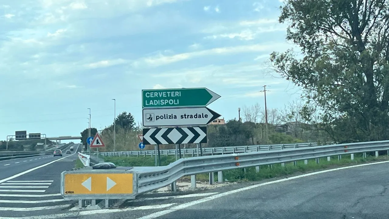 A12 Roma-Civitavecchia, scatta la chiusura notturna a Torrimpietra: orari e percorsi alternativi