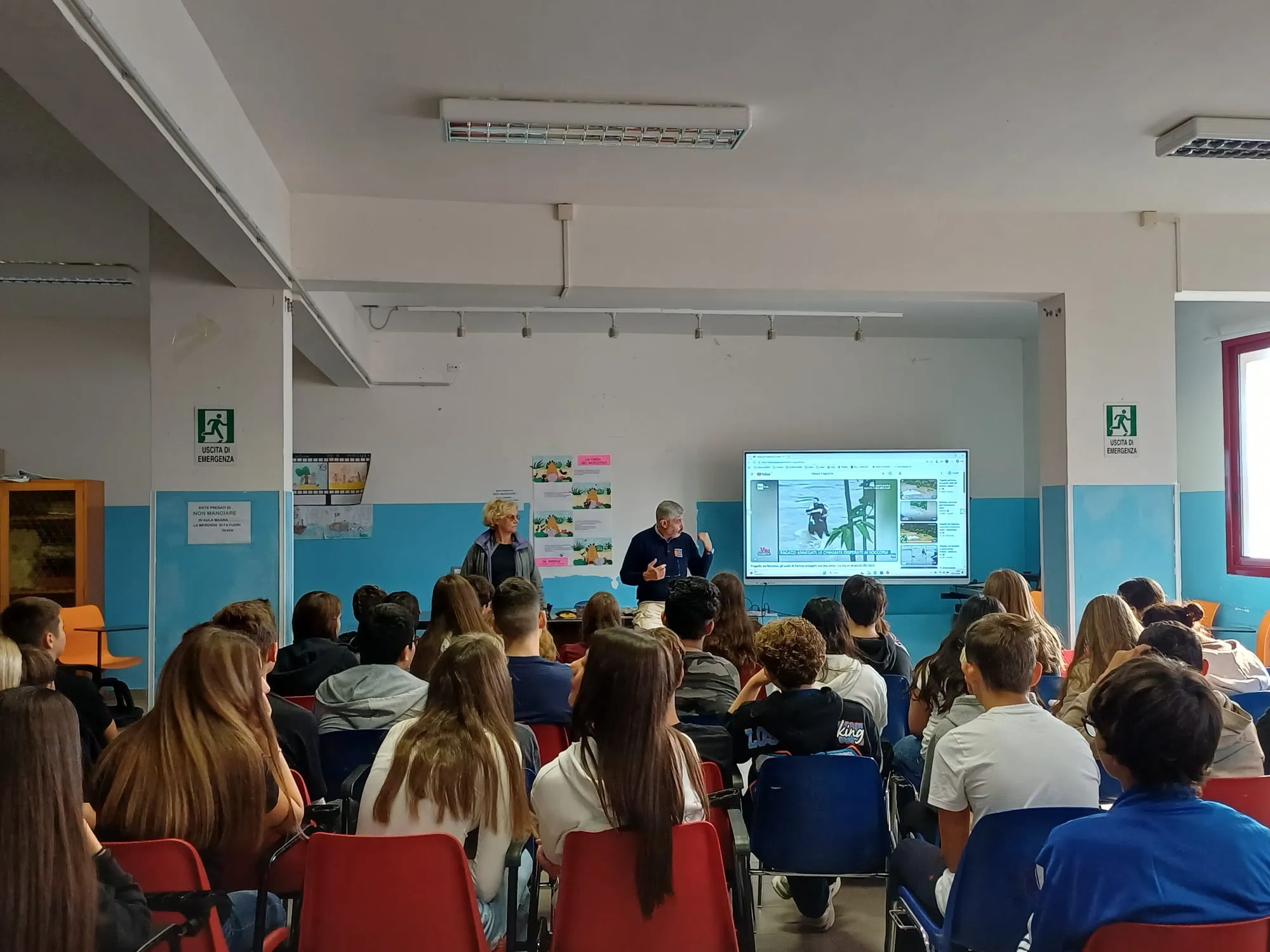 Santa Marinella, la memoria diventa "attiva". Proseguono le lezioni nelle scuole sul rischio idrogeologico per i 45 anni dal 2 ottobre 1981 - TRC Giornale