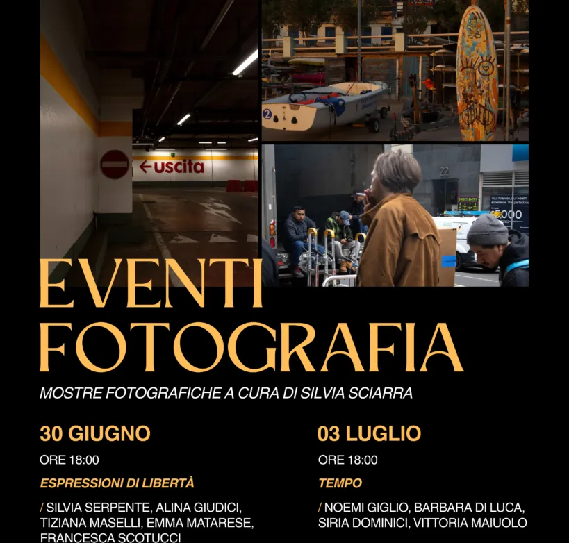 Due appuntamenti al Cineteatro Buonarroti per scoprire i progetti nati dai laboratori di fotografia a cura di Silvia Sciarra