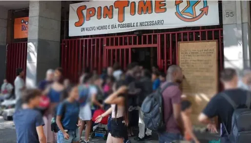 Nuova chiusura in via di Santa Croce in Gerusalemme per un evento Spin Time Lab