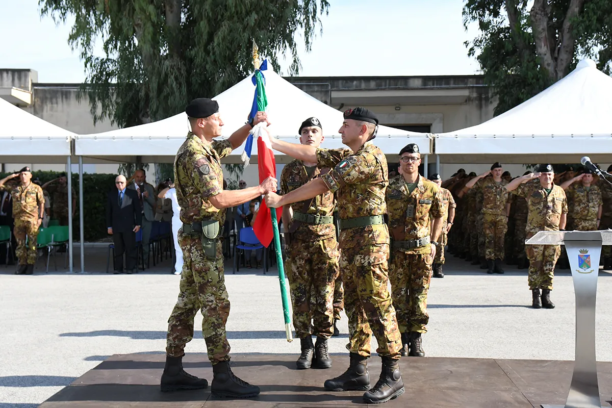 Avvicendamento al comando dell'11° reggimento - TRC Giornale