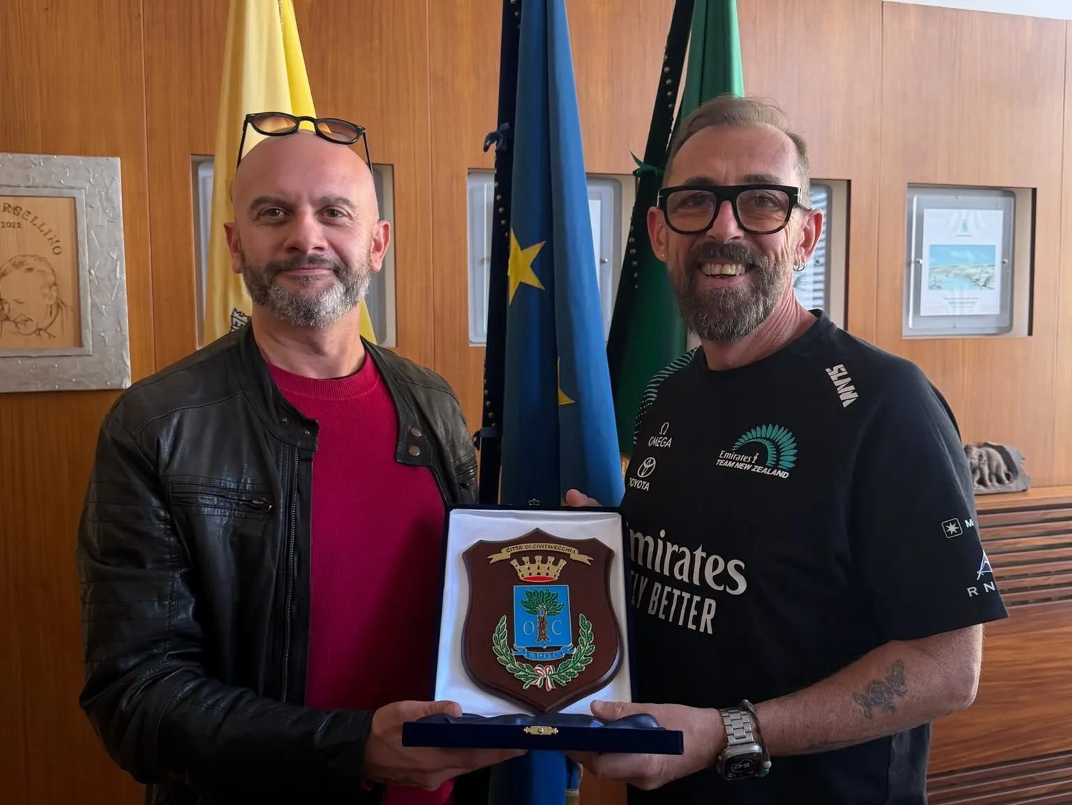 Lo stemma di Civitavecchia andrà alla base italiana in Antartide - TRC Giornale